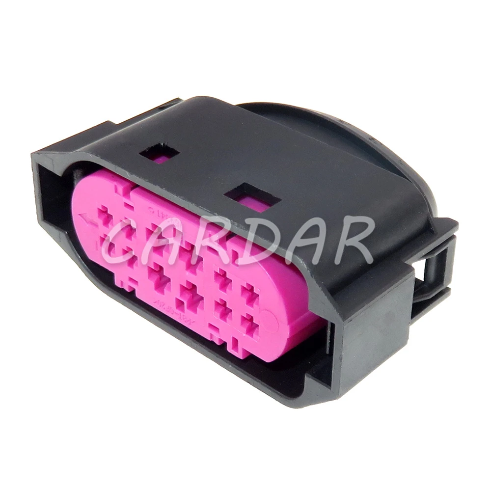 1 Set 12 Pin 1J0 941 165 1J0941165 Female Auto Electric Connector Waterproof Light Socket For VW Audi