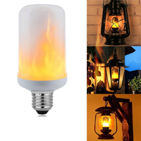 Creative 3 modes+Gravity Sensor 12W E27 E14 B22 Flame Bulb 85-265V LED Flame Effect Fire Light Bulbs Flickering Emulation Decor