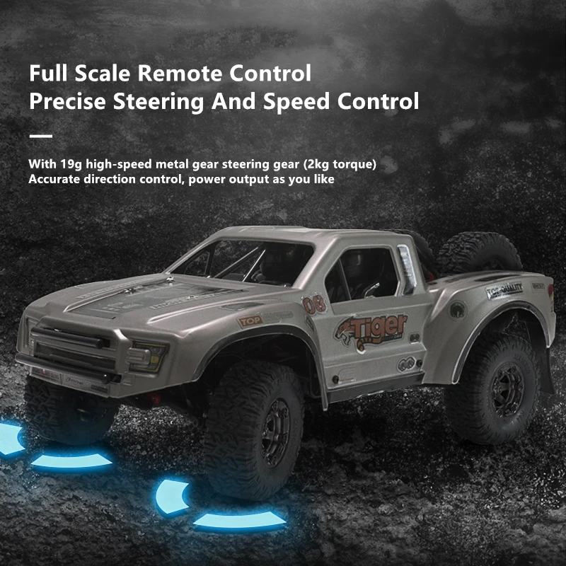 Feiyue FY08 1/12 2.4G Brushless Waterproof High Speed RC Car Dessert Off-road Vehicle Models Truck Vehicle Toys RTR VS FY03 FY06