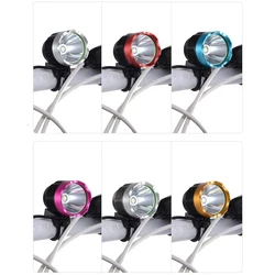 T6 LED Bike Light Front Handlebar Bicycle Spotlight MTB Lamp Riding Headlight DC USB Port for Cycling Mountain Bike Accessory ﻿