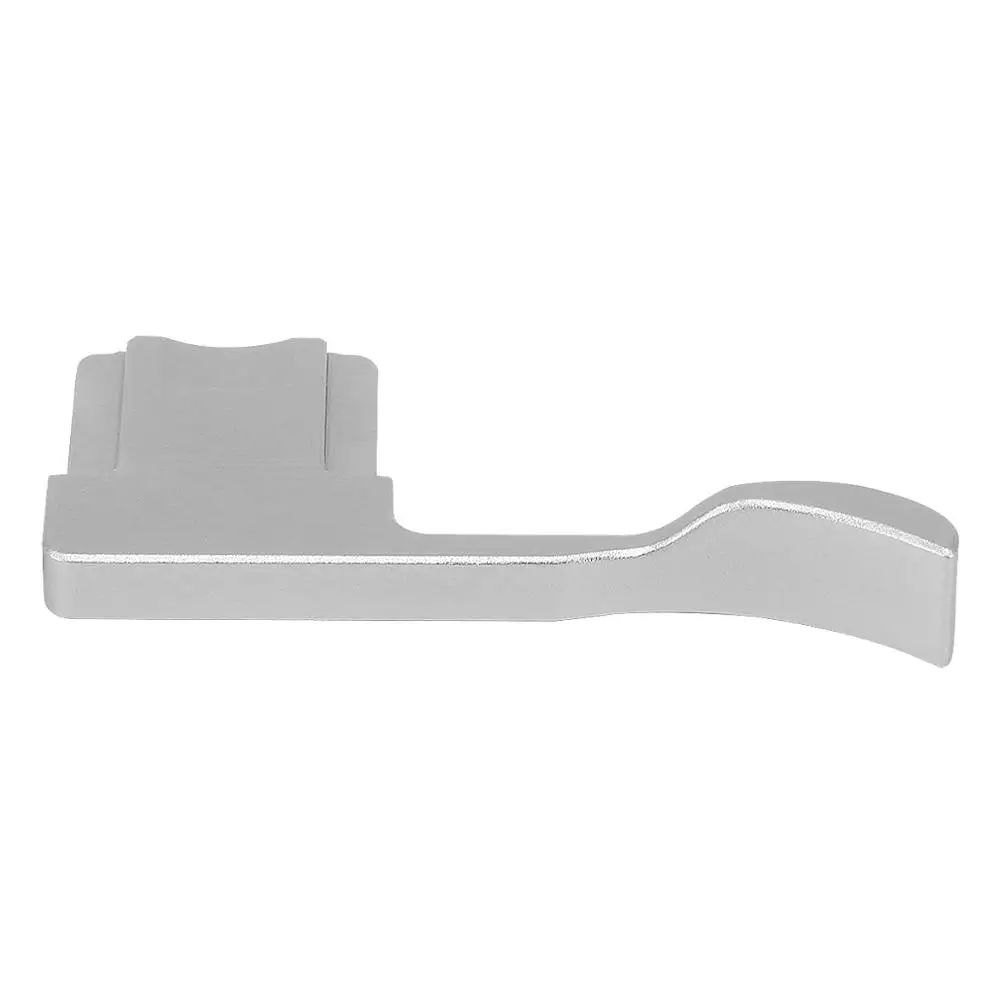 Haoge THB-GR3S معدن الحذاء الساخن الإبهام حتى بقية اليد قبضة لريكو GR III GRIII GR3 كاميرا الملحقات الفضة