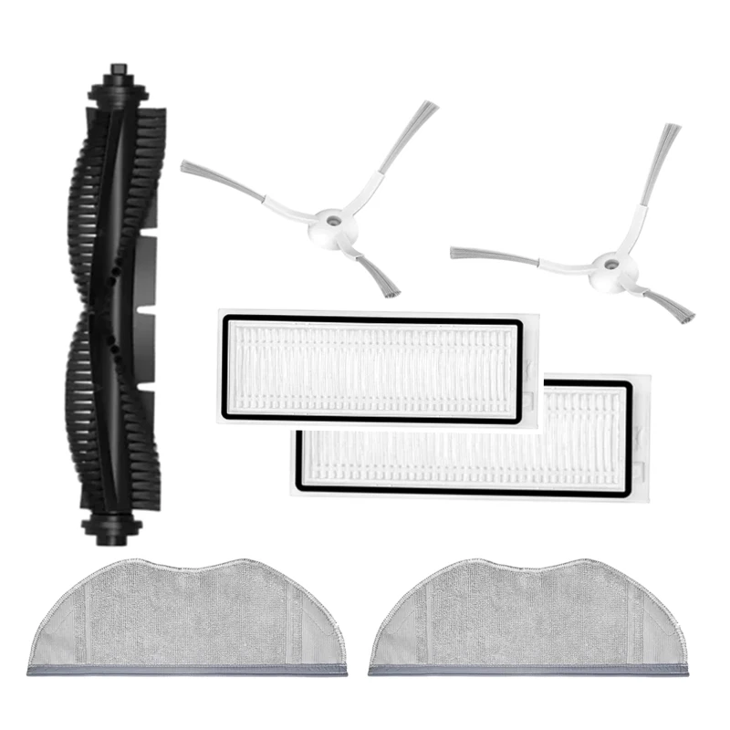 Hepa Filter Roll Belangrijkste Borstel Zijborstel Mop Doek Voor Qihoo 360 S9 X90 X95 S6 Pro Robotic Stofzuiger onderdelen Accessoires