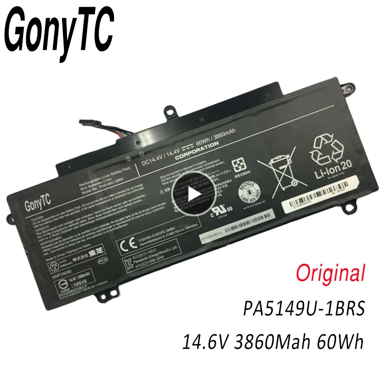 

Genuine PA5149U-1BRS Laptop Battery For Toshiba TECRA Z40 Z40-C Z40-A-110 Z40-A-146 Z50 Z40T-A1410 Z50-A