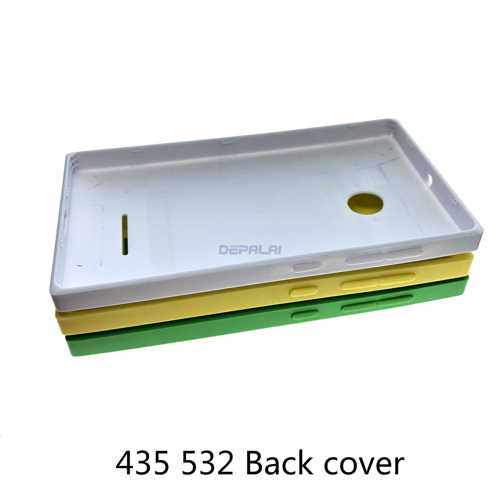 For Nokia Microsoft Lumia 435 532 Housing Battery Cover Door Back Case With Power Volume Buttons Replacement repair