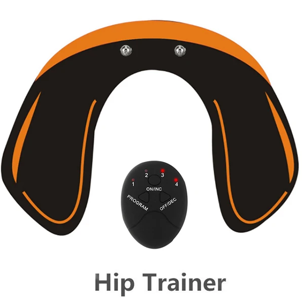 Elektrische Spierstimulator EMS Draadloze Billen Heuptrainer Abdominale ABS Stimulator Fitness Lichaam Afslanken Massager