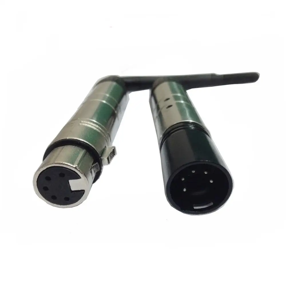 5pins XLR DMX Wireless Receiver Transmitter DMX512 Dfi DJ 2.4G Stage Light Control System LED Lights DMX Controller