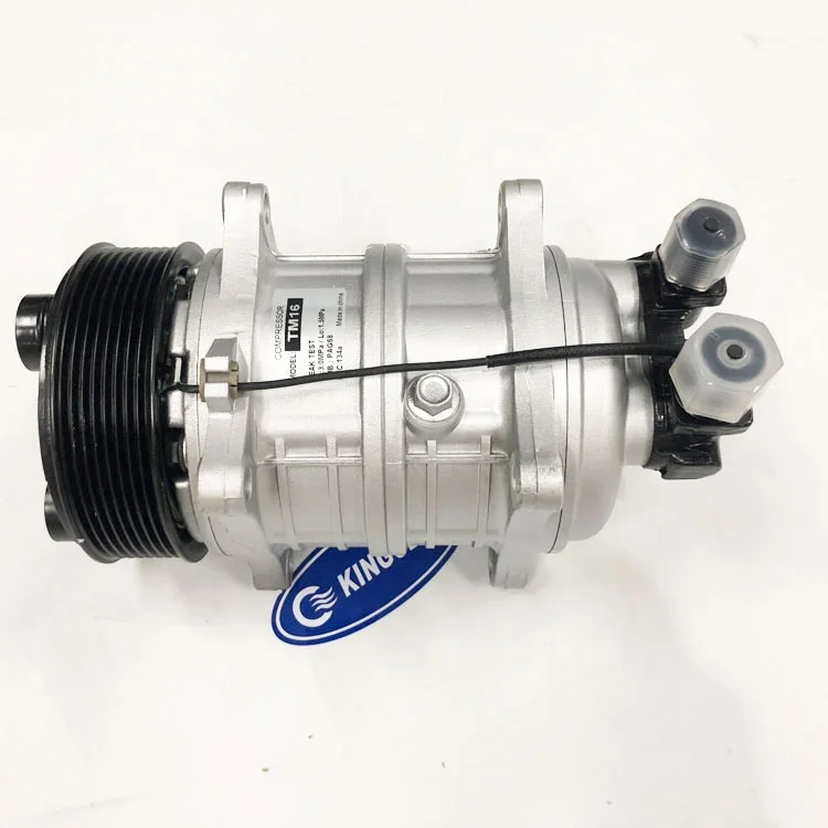 Auto bus air conditioner 12v 24v dc compressor R134a compressor TM16 bus ac compressors