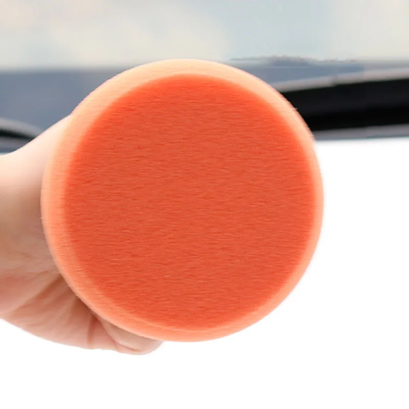 Car Wax Wash Polish Pad Sponge Cleaning Foam Kit Terry Cloth Microfiber Applicator Pads Gripper Handle Car-Styling