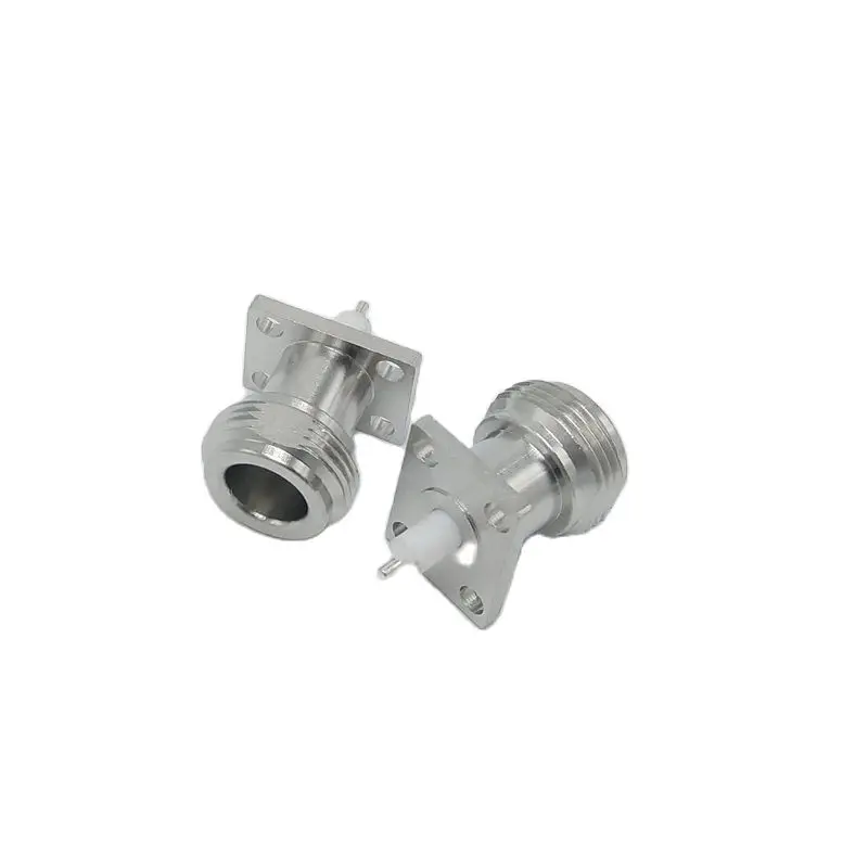 L16 N Female Connector With Flange 13.7*18mm Rectangle N-K N Type Connector 10Pcs