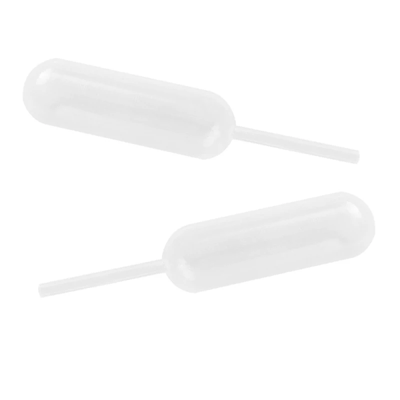 50pcs 4ml Plastic Squeeze Transfer Pipettes Dropper Disposable Pipettes For Strawberry Cupcake Ice Cream Chocolate