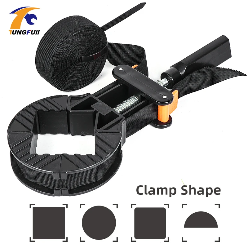 Quick Adjustable Multi-Function Clamps Band Strap Frame Holder Picture Photo Frame Drawer Corner Woodworking Tools Supplies