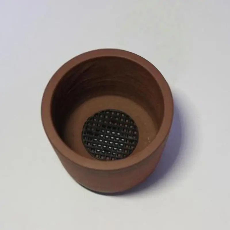 100Pcs Flower Pot Hole Mesh Pad, 4.5cm Diameter Round Bonsai Pot Bottom Grid Mat Mesh Drainage Netting Hole Screen
