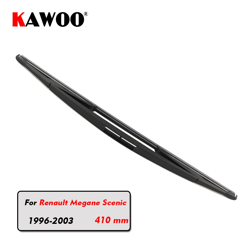 

KAWOO Car Rear Wiper Blade Blades Back Window Wipers Arm For Renault Megane Scenic Hatchback (1996-2003) 410mm Windscreen Blade