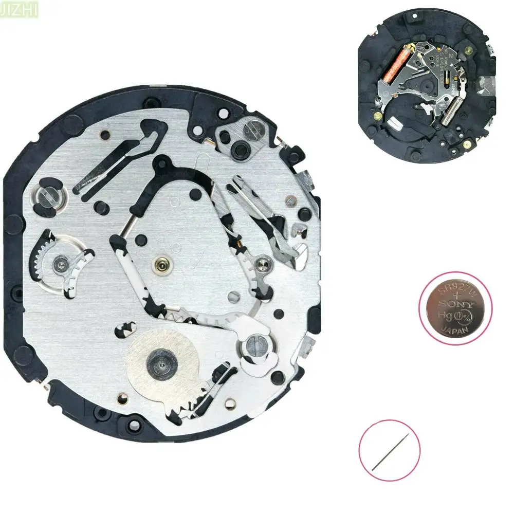 395 배터리 3.99mm 두께 3 아이 시계, 쿼츠 무브먼트 교체 부품, 핫토리 엡손 TMI VX9J VX9JE 시계 액세서리