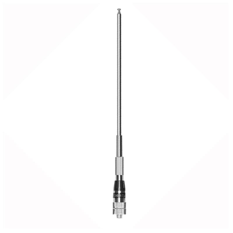 Antena de walkie-talkie VHF, antena telescópica de Metal de alta ganancia, mástil de Radio bidireccional aérea para Motorola GP HT SP PRO, 136-174Mhz