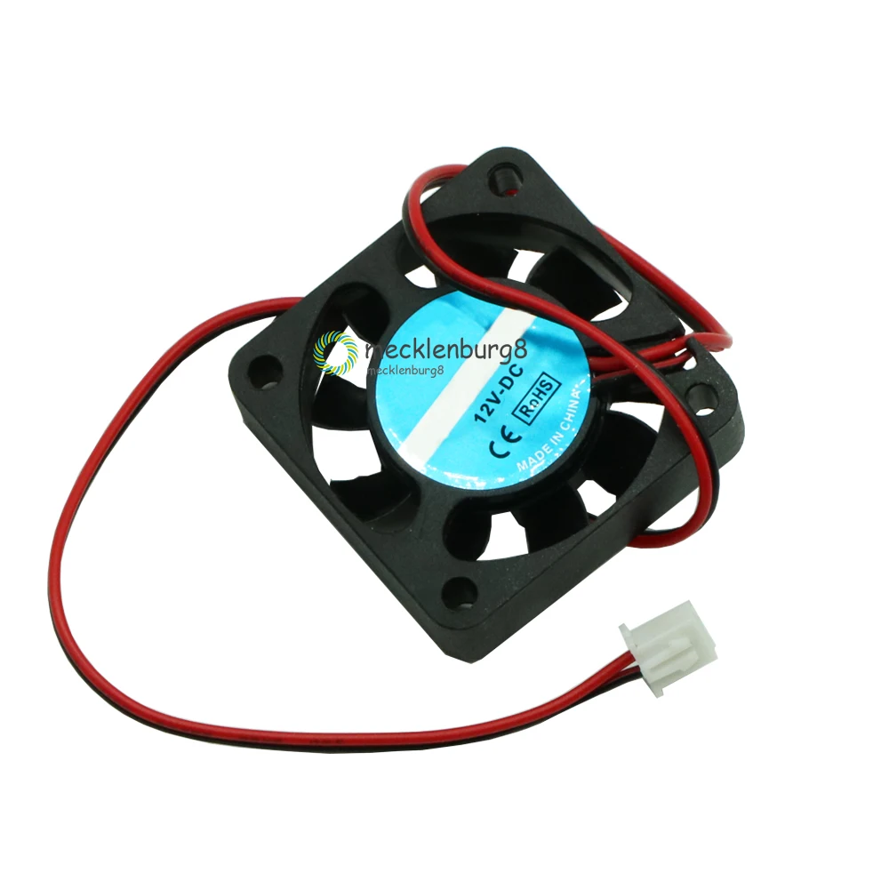 Ventilador Axial de refrigeración, 12V, 40x40x10mm, para Arduino, Raspberry Pi, ordenador, impresora 3D CF