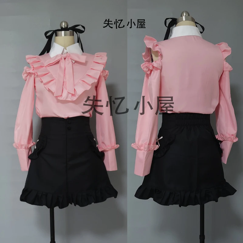 Anime! VTuber Kuzuha Sexual Turn Lovely Uniform Cosplay Costume Halloween Carnival Party Suit