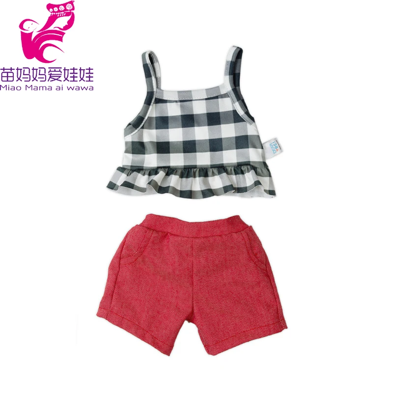 43 CM Baby Doll Clothes Pajama Set Jacket Coat 17 Inch Dolls Jeans Children Gift Toys Outfit