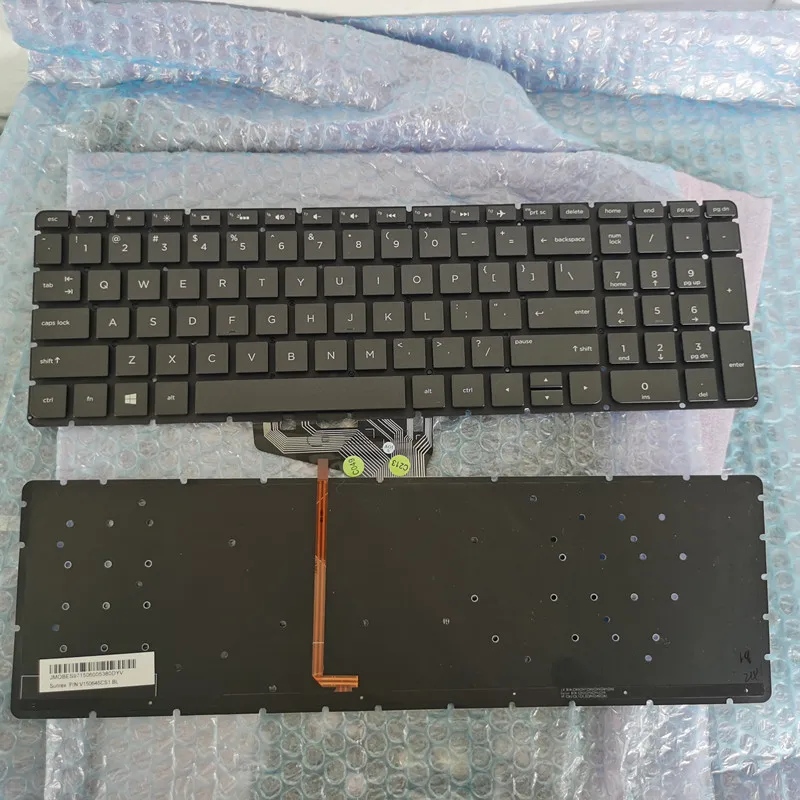 

US Backlit new laptop keyboard for HP 15-AU 15-AL 15-bo tpn-q172 TPN-Q175 english black