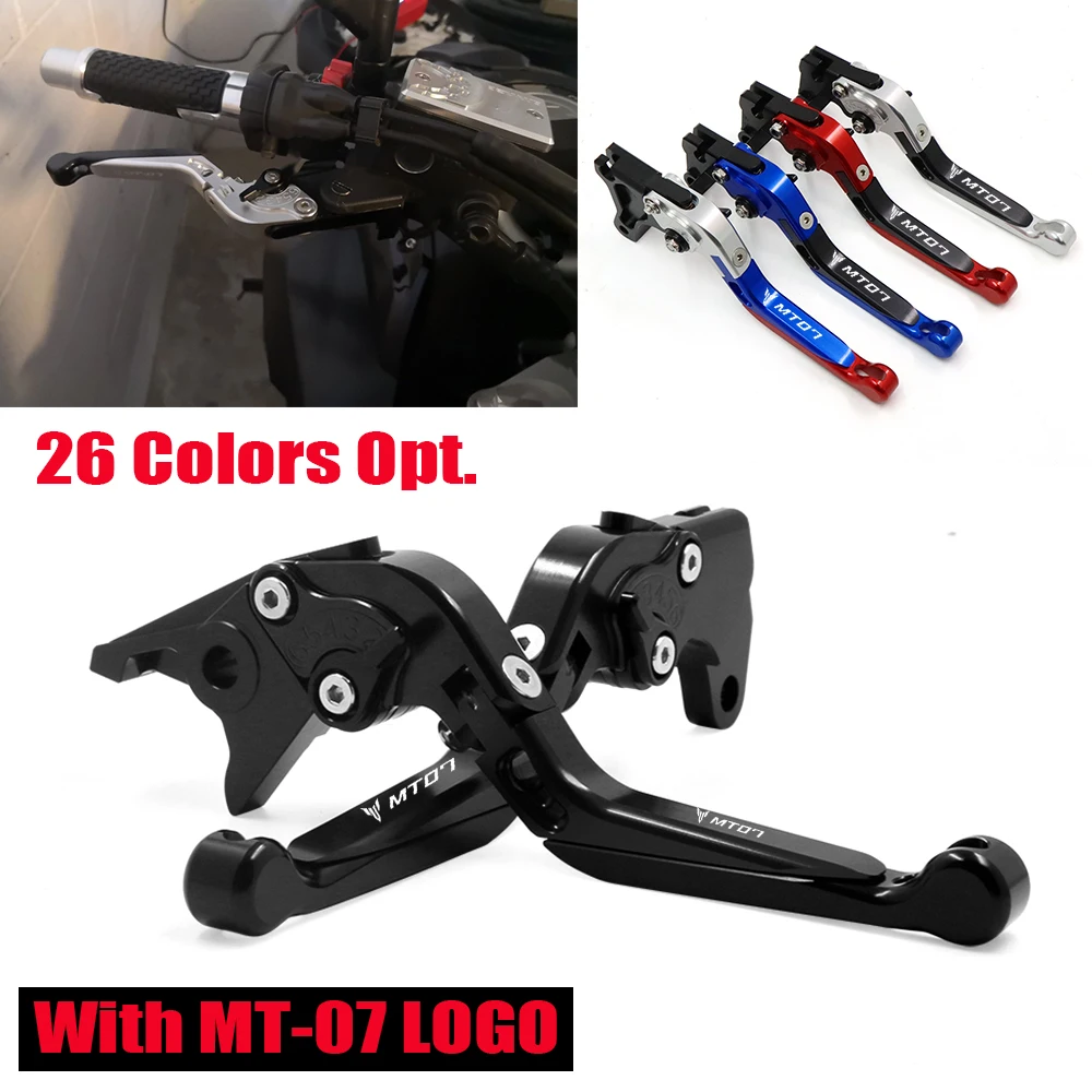 

For YAMAHA MT-07 MT-09 MT07 MT09 2014 2015 2016 2017 2018 2019 2020-2023 CNC Adjustable Folding Extendable Brake Clutch Levers