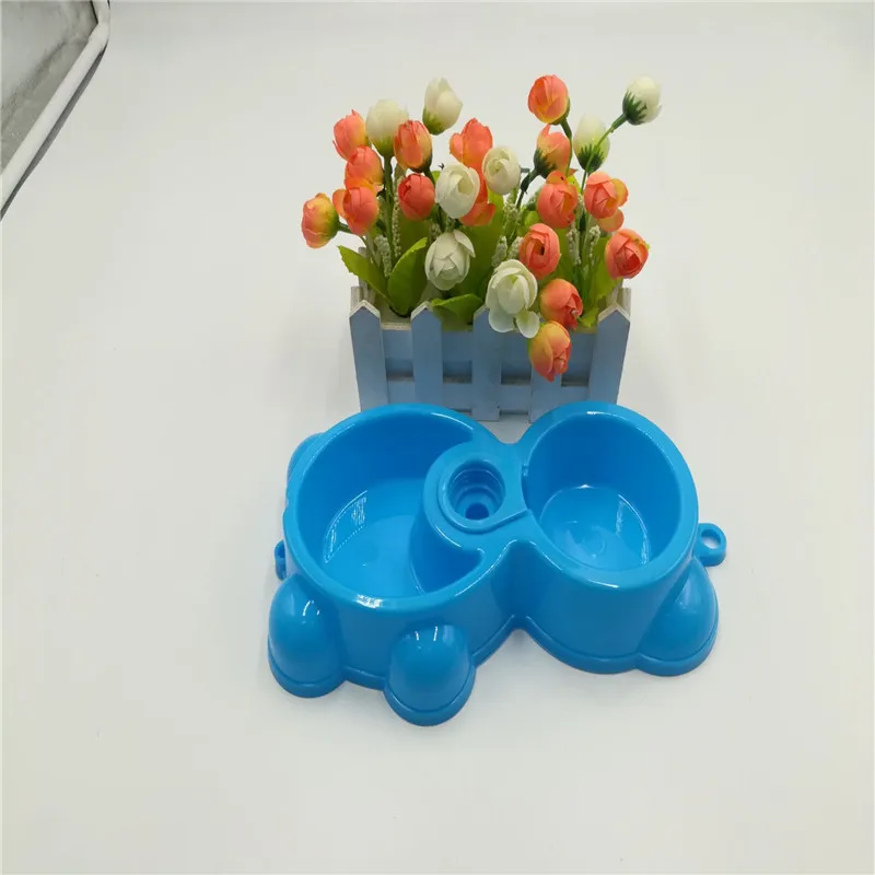 Pet Bowl com Duplo Urso, anfíbio