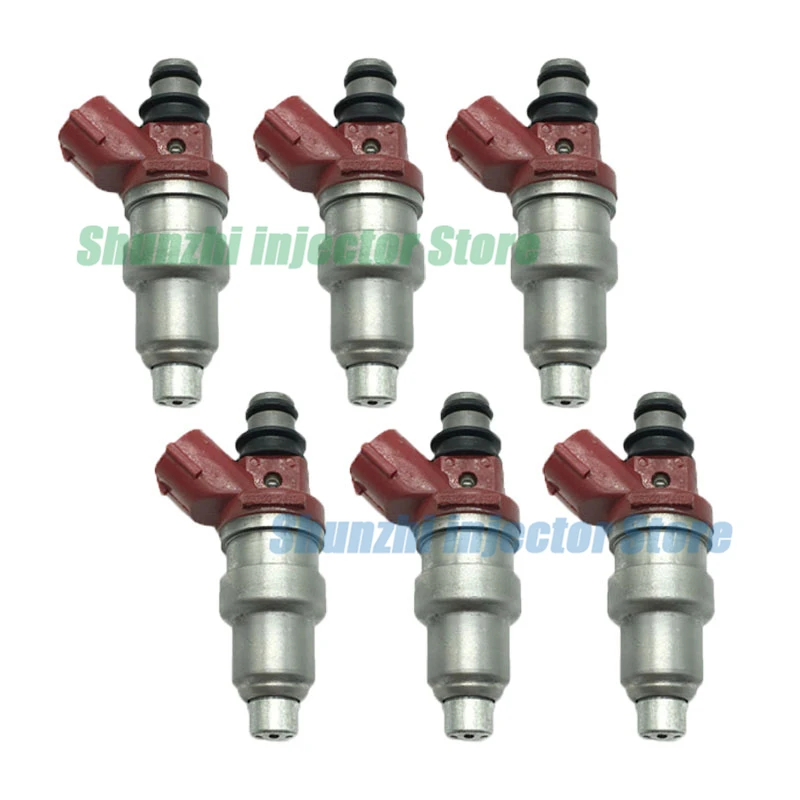 

6 шт. Форсунка топливного инжектора для TOYOTA 4SFE OEM:23250-74130 23209-74130 2325074130 2320974130