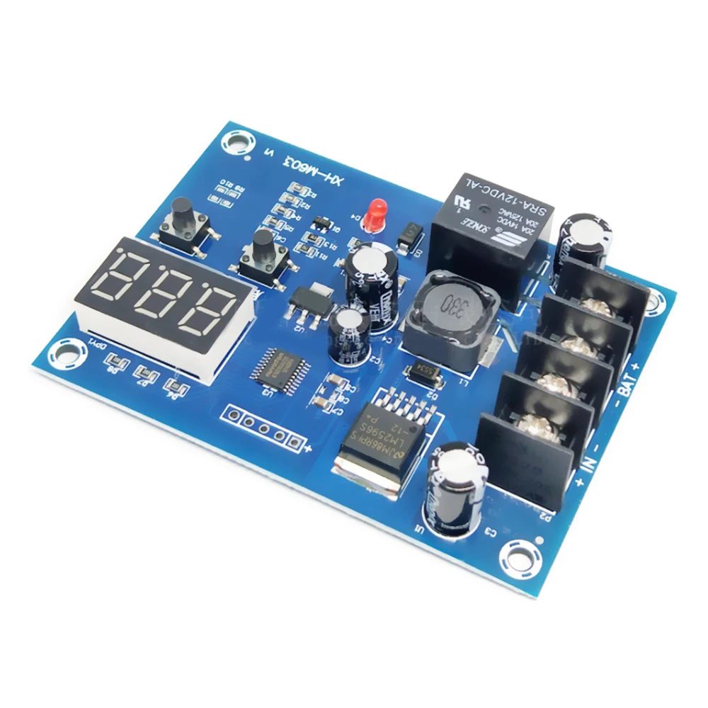 XH-M603 12-24V Charging Control Module Storage Lithium Battery Charger Control Switch Protection Board With LED Display