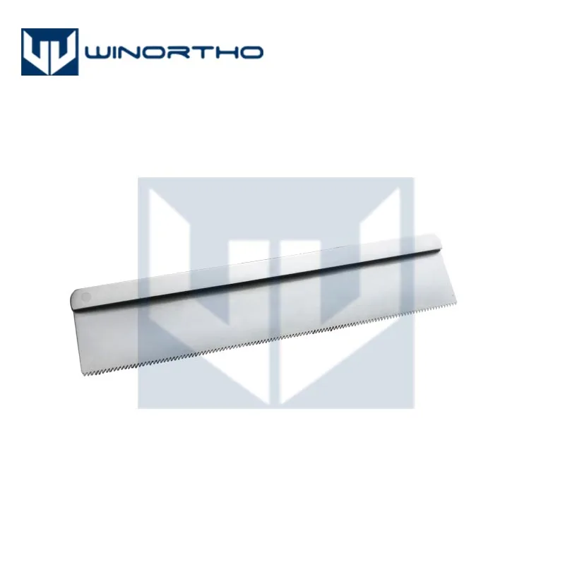 Hard Backed Orthopaedic Saw 0.4mm cut Stainless Steel 140mm long veterinary orthopedic instruments view 6