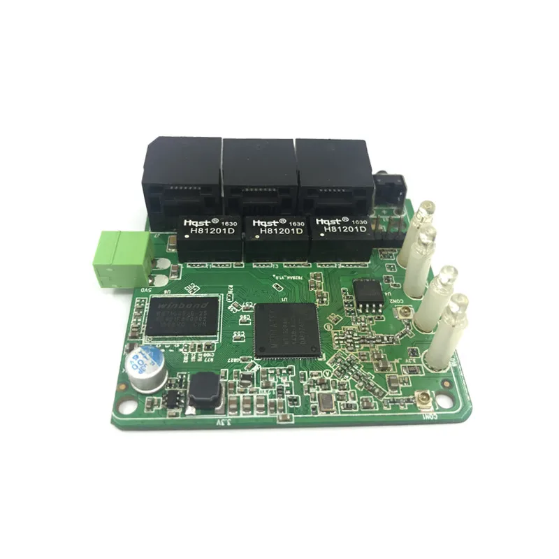 3-Poort 10/100Mbps Draadloze Ethernet Router Module Module Ontwerp Ethernet Router Module Voor Ethernet Pcba Boord oem Moederbord