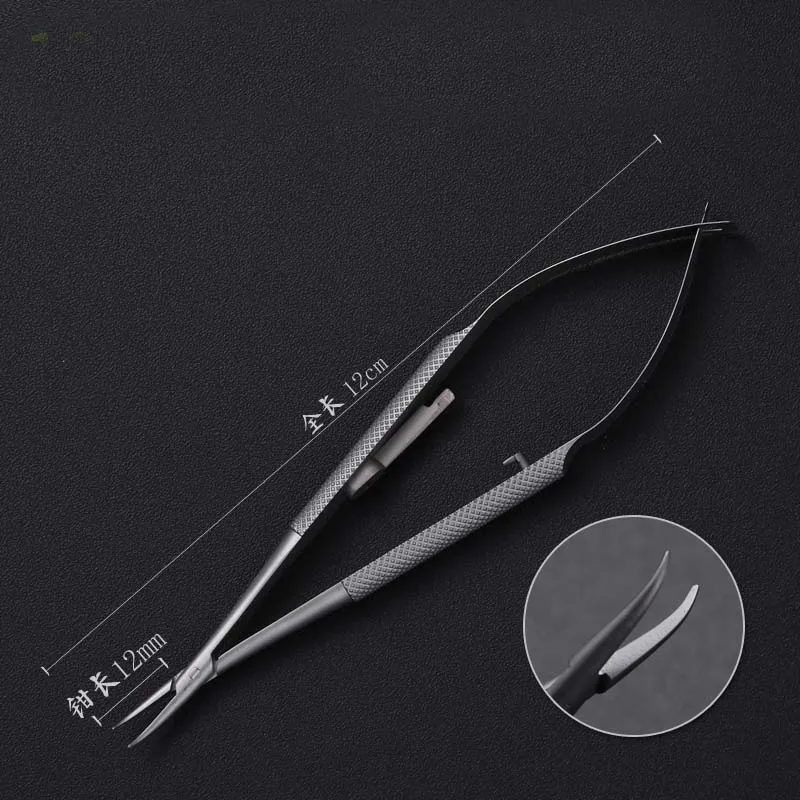 Micro-lock type needle holder 12cm14cm16cm18cm pen type needle holder self-locking needle holder surgical instruments