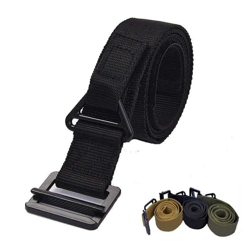 

Tactical Belt 1000D Nylon Thickened Buckle Military Training Belt Men's Training Belt Heavy Duty Combat Waist Belt