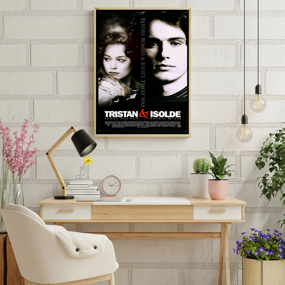 تريستان + Isolde ملصق الفيلم قماش طباعة ديكور المنزل طلاء جدران (بدون إطار) #3