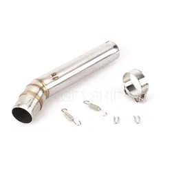 For Yamaha FZS 600 1998 1999 2000 2001 2002 2003 FZS600 Fazer 600 Escape Slip-on Motorcycle Exhaust Muffler Mid Link Pipe