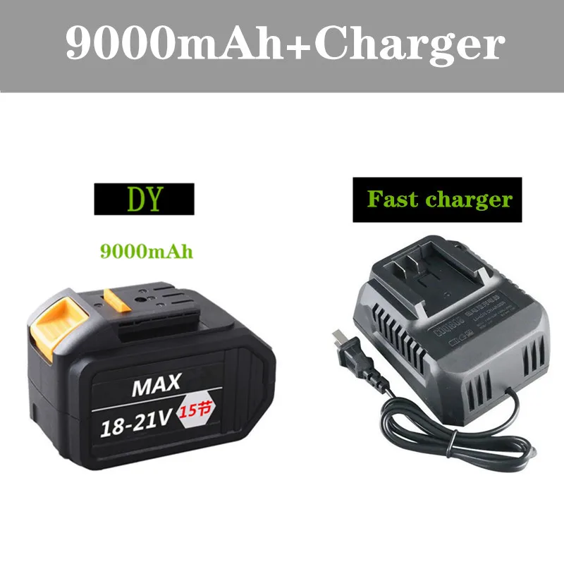 Batteria al litio di grande capacità batteria per chiave elettrica 21V batteria per martello elettrico smerigliatrice angolare 18650 di alta qualità