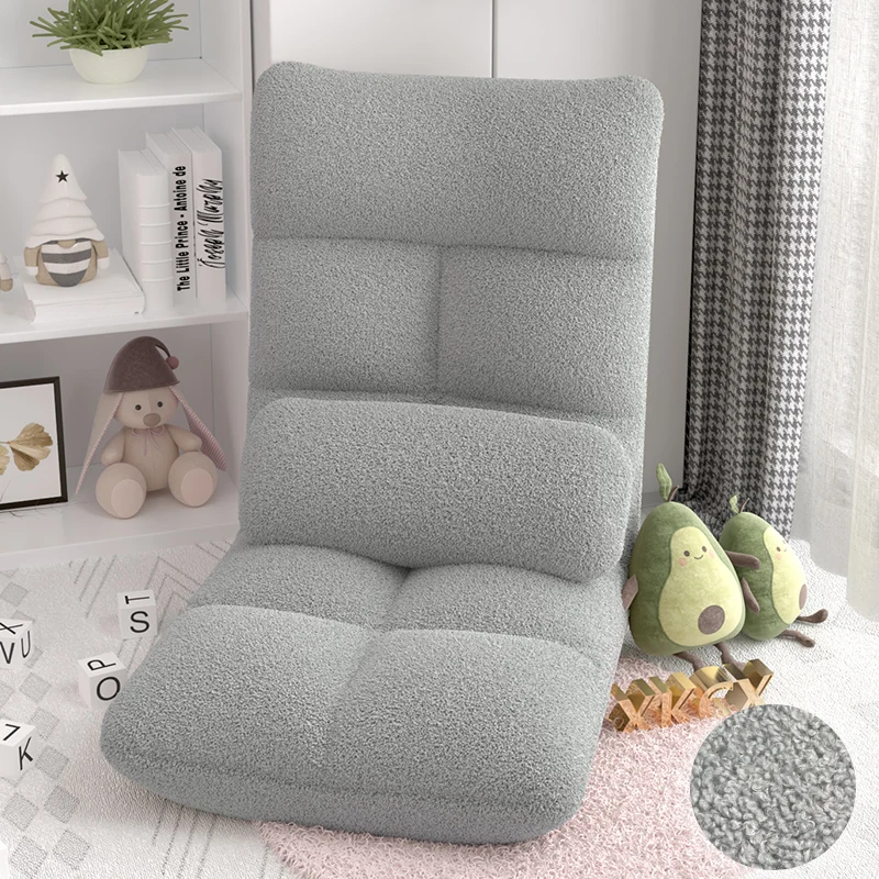 Portable Floor Chair Removable Couch Lounger Kids Transformable Folding Fabric Lazy Sofa Soft Padded Gaming Chair for Reading