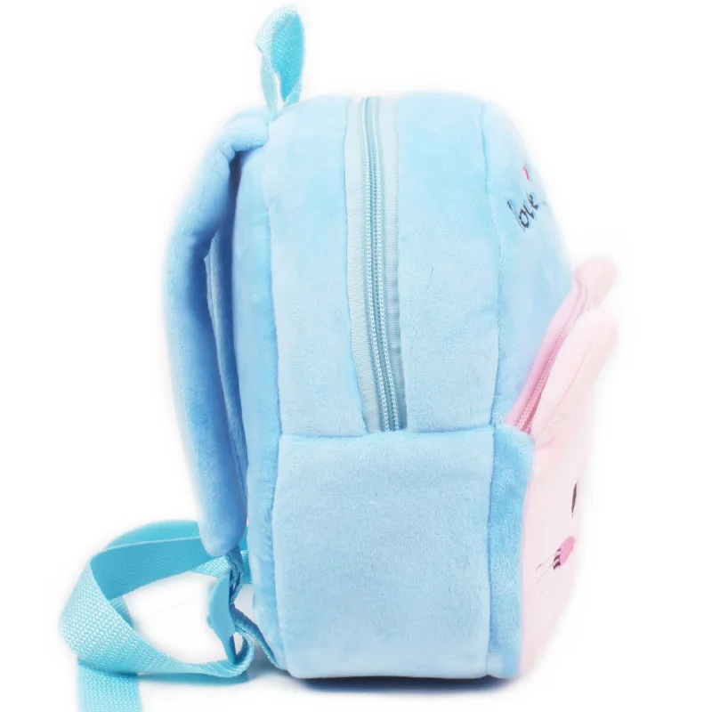 Moda crianças sacos de escola 3d impressão dos desenhos animados de pelúcia crianças mochila do jardim de infância meninos e meninas sacos de escola