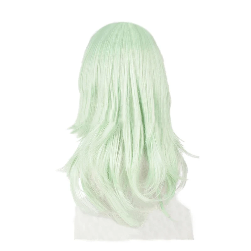 Fire Emblem ThreeHouses Byleth Beleth Light Green Wig Cosplay Anime Wigs Heat Resistant Synthetic Hair Party Wigs + Free Wig Cap