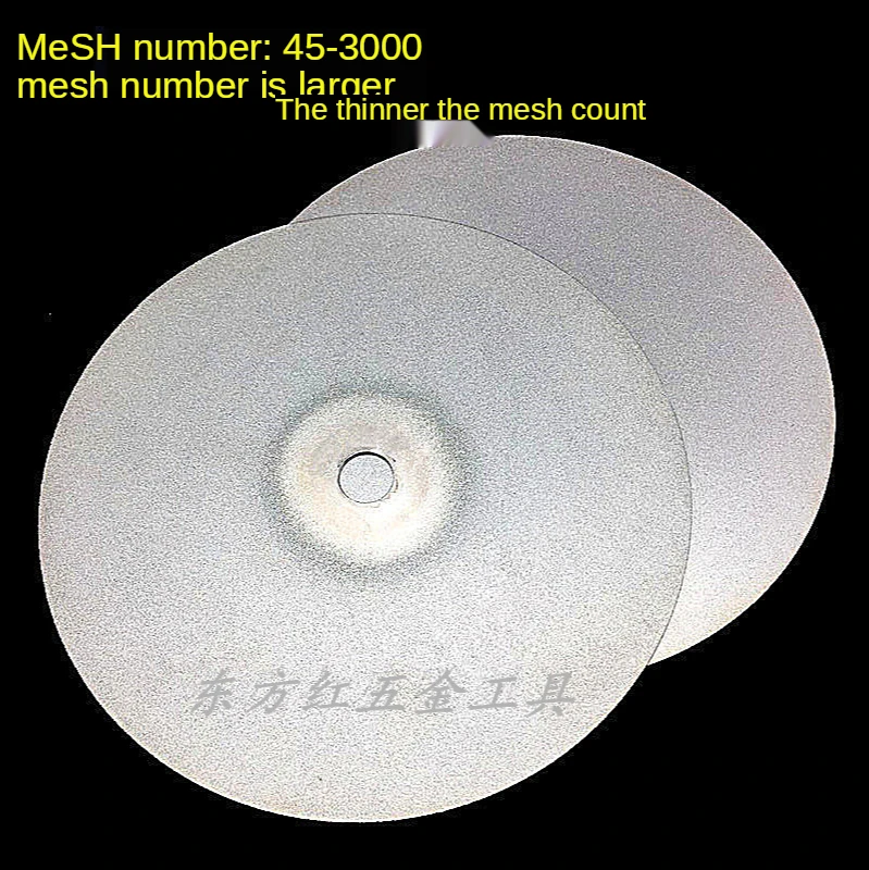 10 inch diamond grinding disc 25cm emery 45 mesh to 3000 mesh round grinding disc sharpening wheel disc jade seal stone grinding