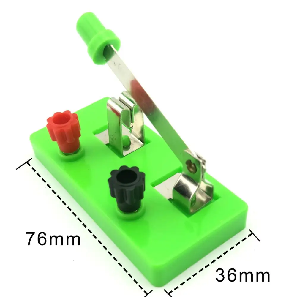 School Lab Single pole single throw switch Connection Circuit Scince Physical and electrical experimental Teaching equipment