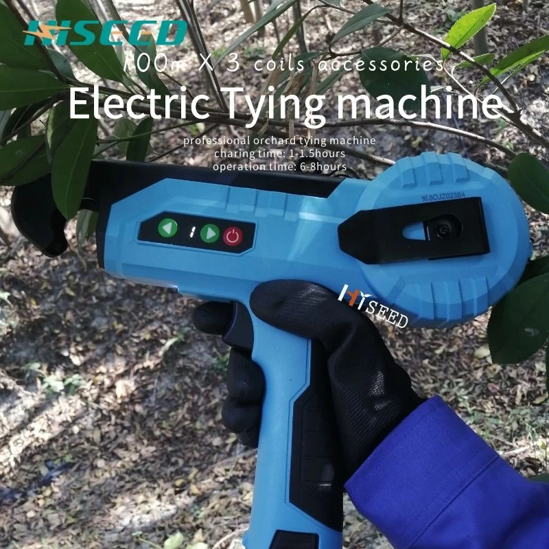 Battery Powered Electric Tapener Hand-Held Plant Twist Tie Machine, vegetables tying machine, grape tying machine