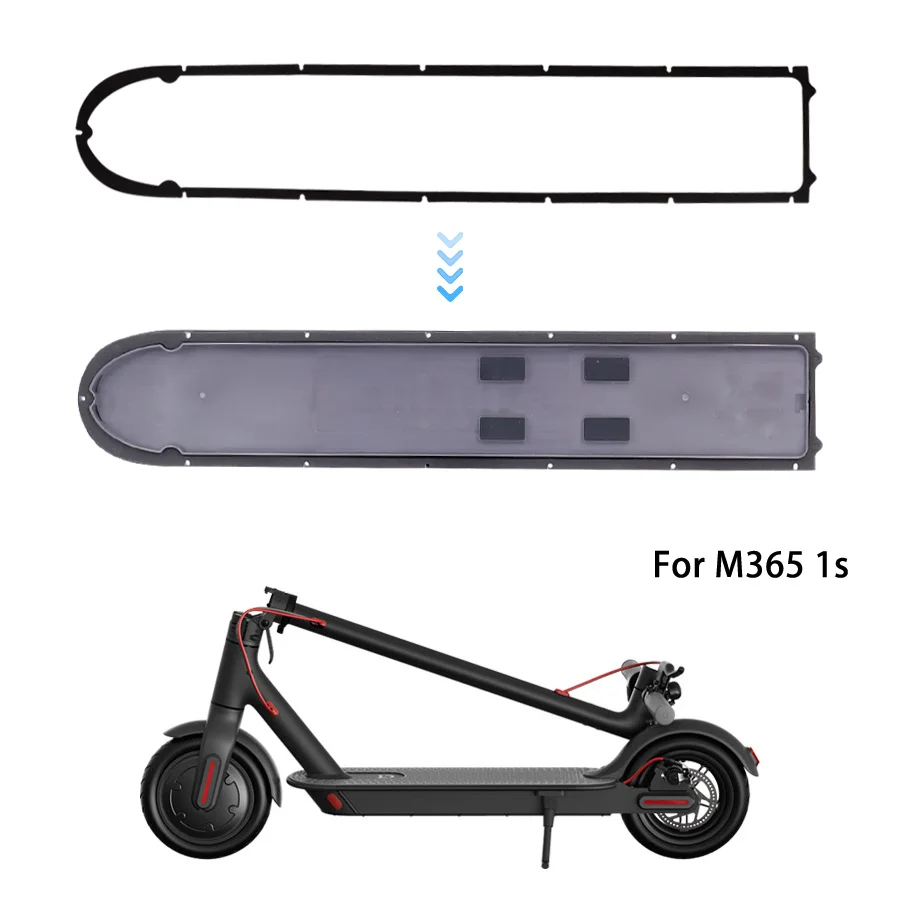 Battery Compartment Bottom Cover For Xiaomi M365 Electric Scooter Skateboard Battery Bottom Plate 17PCS screws tools Parts