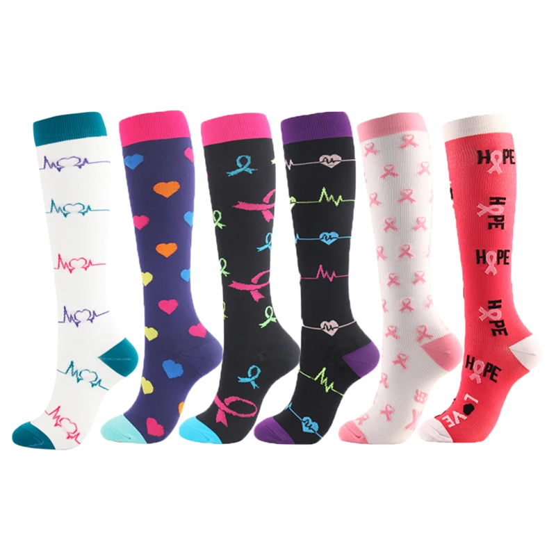 Dropship Compression Stockings Socks Men/women Pack Unisex Sports Socks Lot Prevent Varicose Veins Nurse Socks Football Running