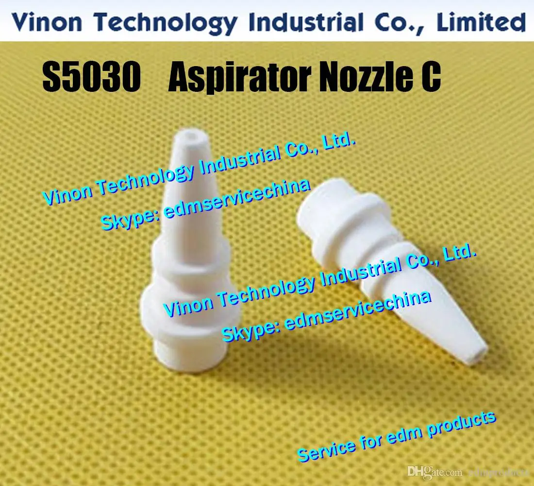 

3053082 S5030 edm Ceramic Aspirator nozzle C Ø12xØ1.5x26.5mm for Sodic k A280.A300.A320.A530 WEDM-LS 3083114