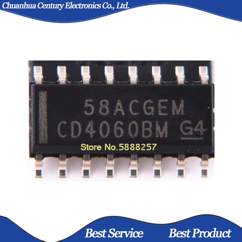 SOP16 CD4060BM 10ชิ้นของใหม่ของแท้