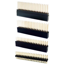 5PCS 2x20 40 Pin Stacking Female Header Kit for Raspberry Pi 4B/3B+/3B/2B/B+/A+/Zero(Zero W) Raspberry Pi GPIO Stacking