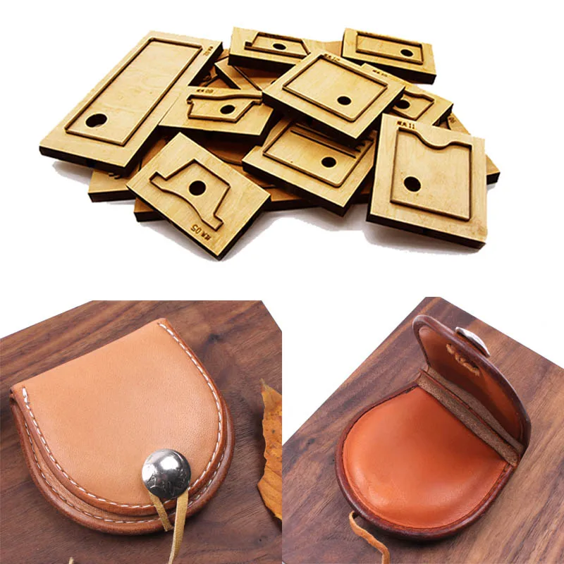 

Japan Steel Blade Rule Die Cut Steel Punch Coin Bag Cutting Mold Wood Dies for Leather Cutter for Leather Crafts