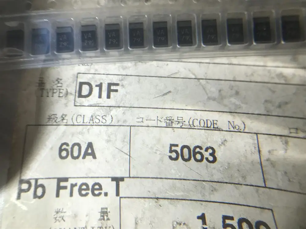 

D1F60A-5063 D1F60A D1F Rectifier Diode 600V 1A New Original 100% quality More discounts are needed.Please contact us