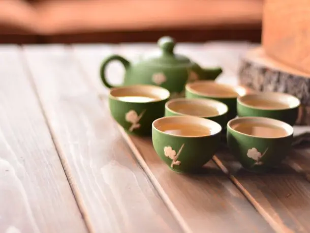 DOLBOVIBambum TT0825 Fornia 8 Piece Tea Presentation Set Green tea team mug кружка coffee cup cup اكواب قهوه tazas