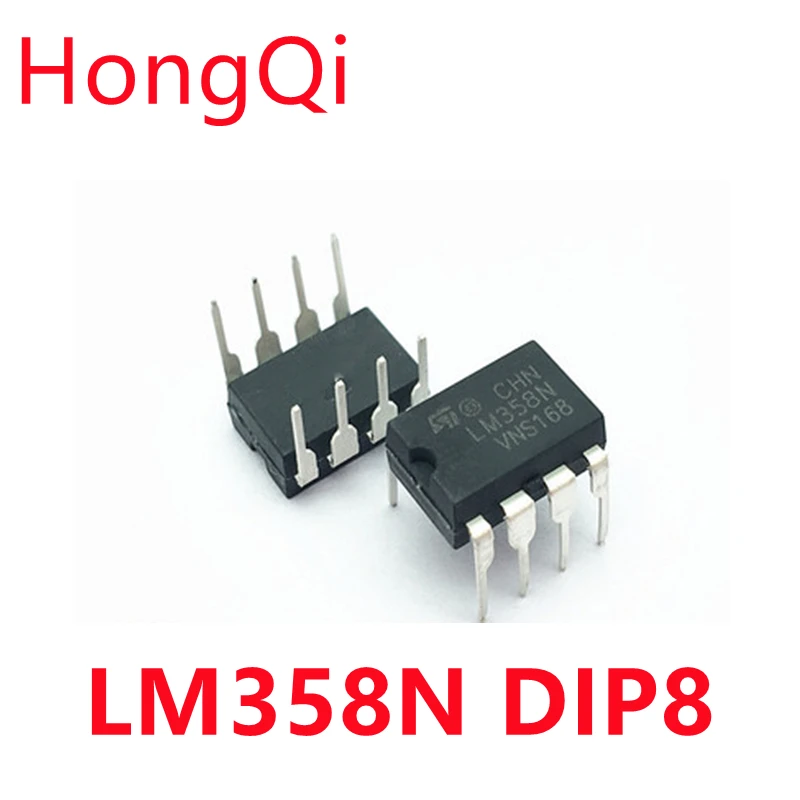 LM358N DIP8 DIP LM358 DIP-8, 10 unidades