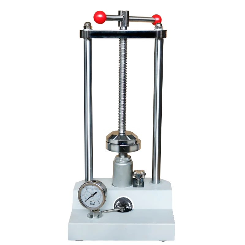 Dental hydraulic squeezer Dental oil press Hydraulic press for laboratory use Automatic press with pressure gauge